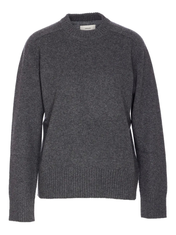 crew-neck cashmere sweater