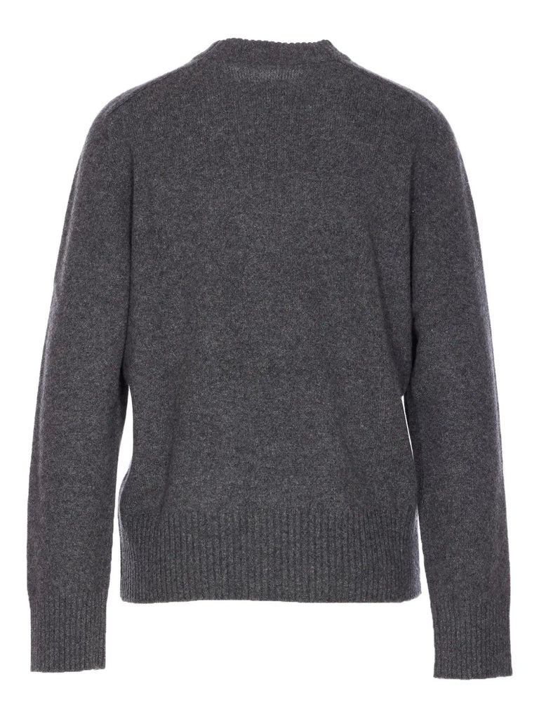 crew-neck cashmere sweater