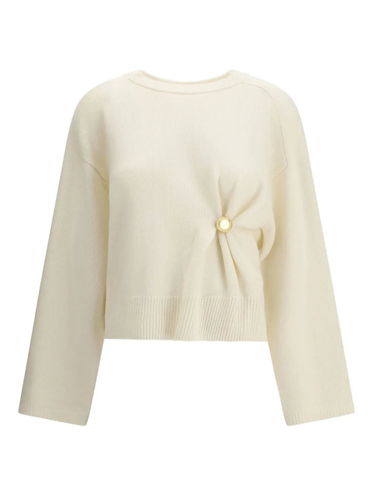 draped sweater