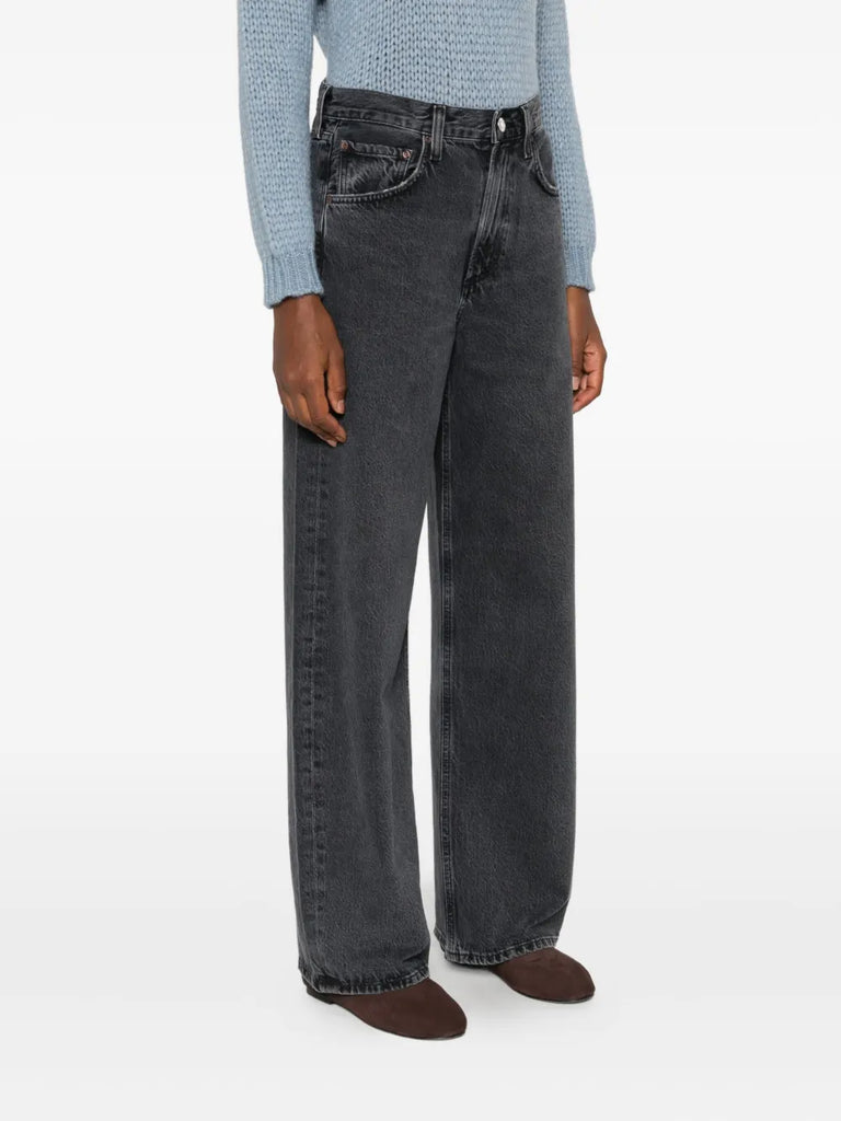 wide-leg jeans