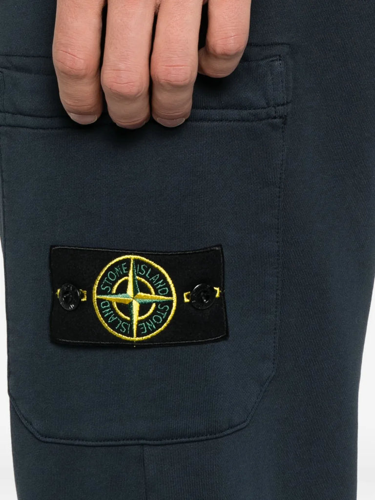 patch-pocket drawstring trousers