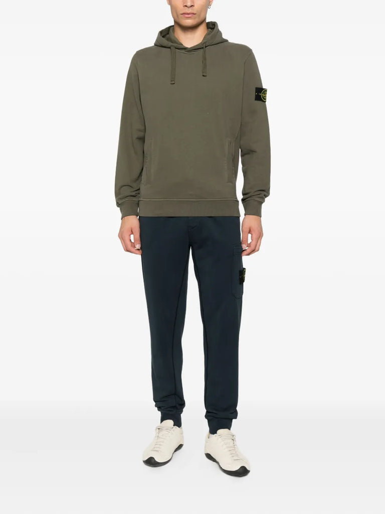 patch-pocket drawstring trousers