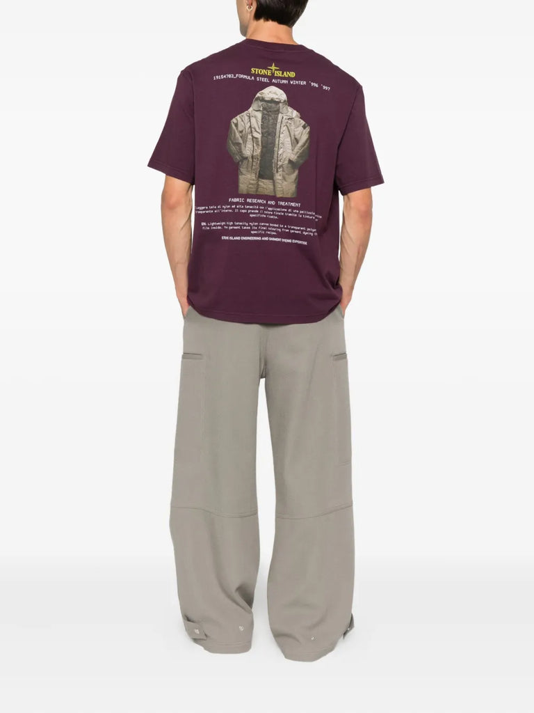 logo cotton t-shirt
