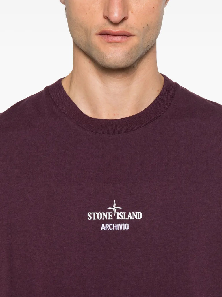 logo cotton t-shirt