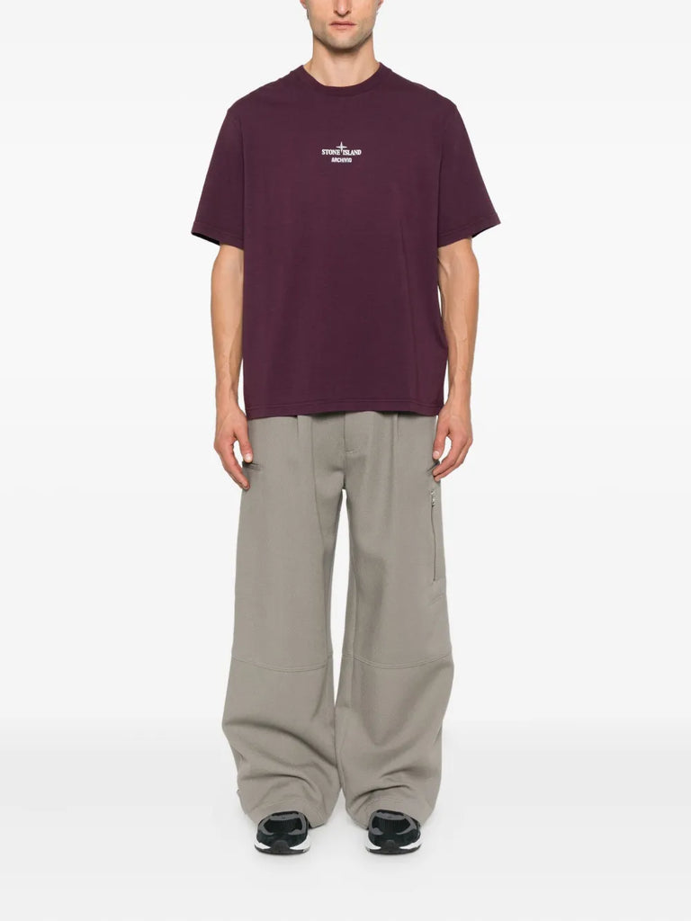 logo cotton t-shirt