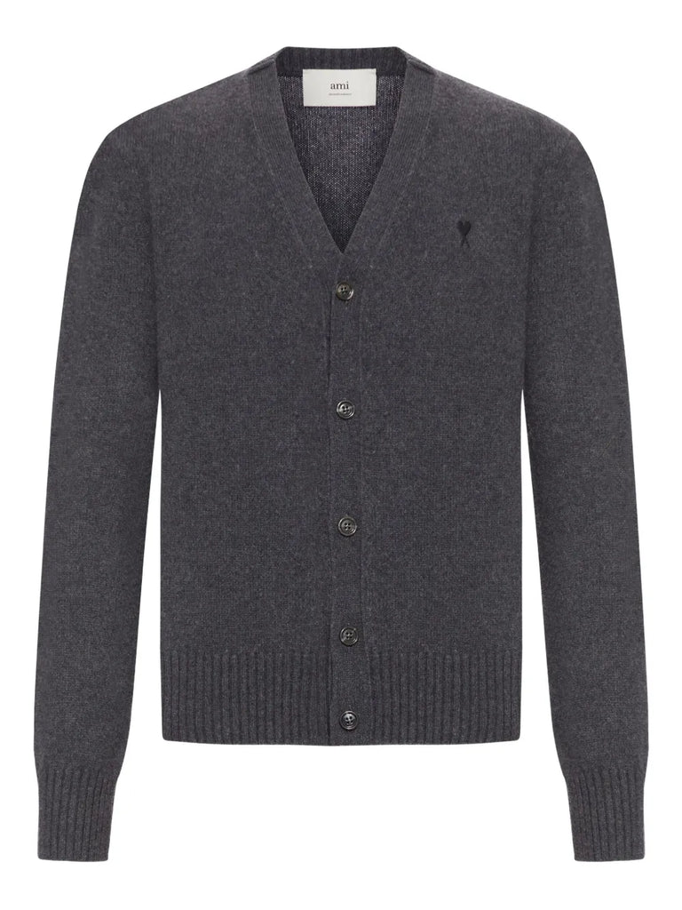 cashmere buttoned cardigan