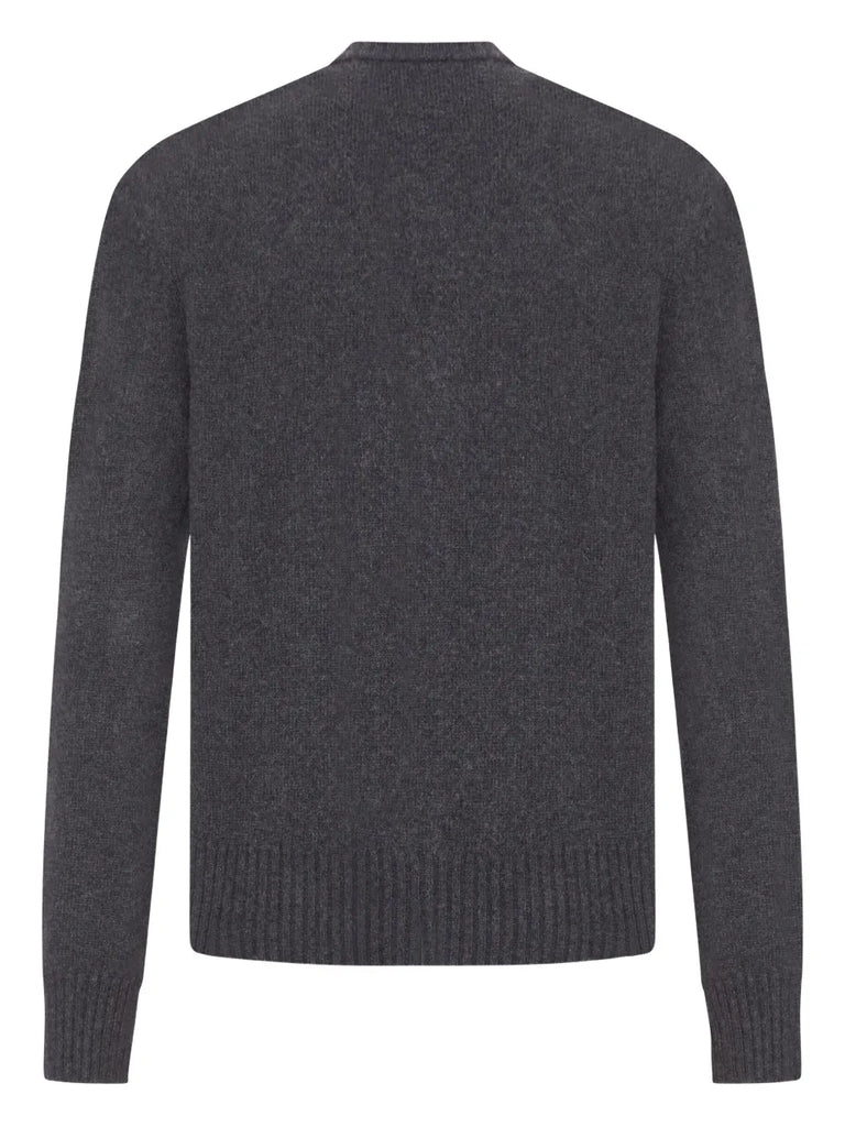 cashmere buttoned cardigan