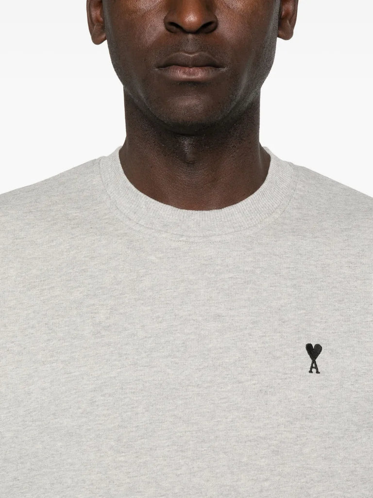 heart-logo crew-neck sweatshirt