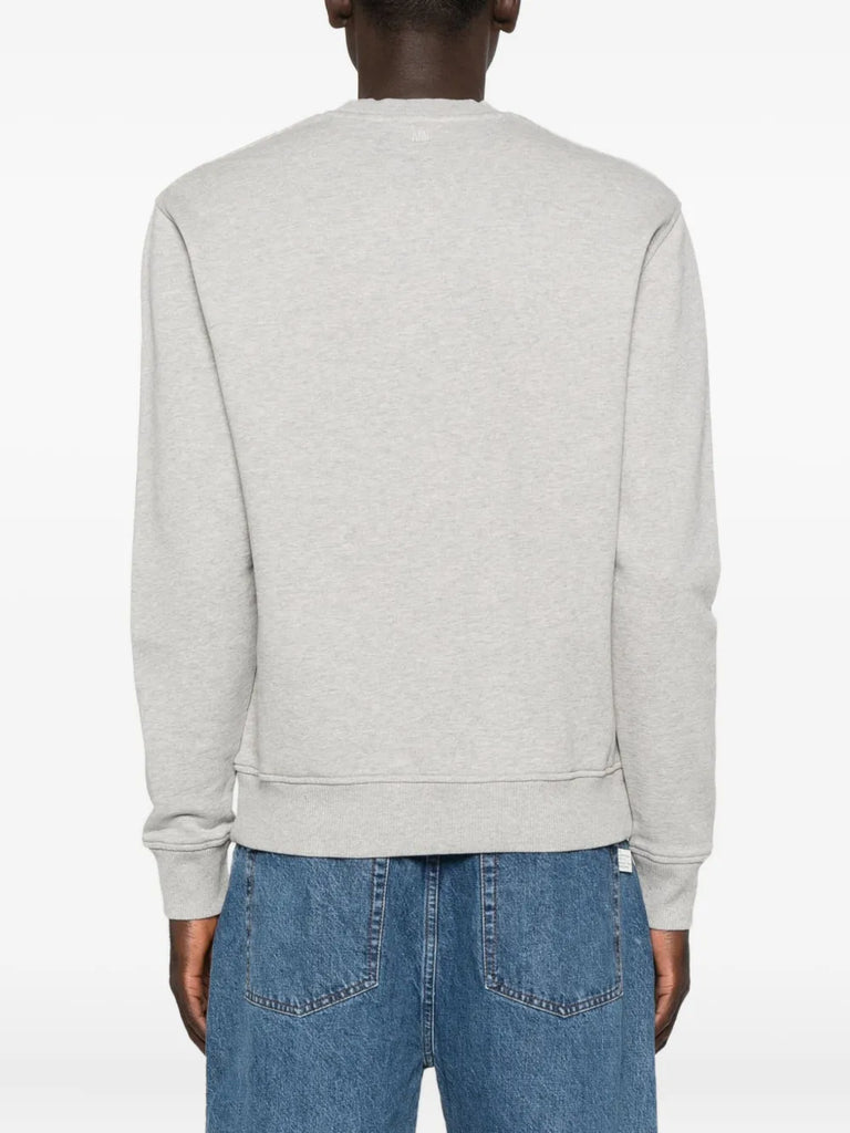 heart-logo crew-neck sweatshirt