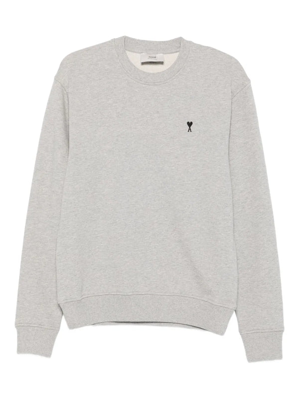 heart-logo crew-neck sweatshirt