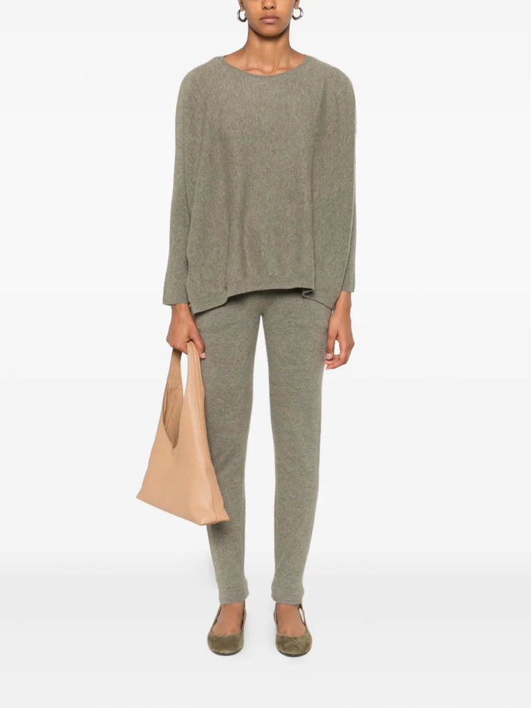 round-neck cashmere jumper
