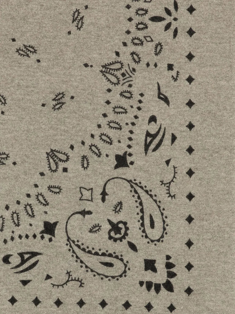 paisley-pattern cashmere scarf