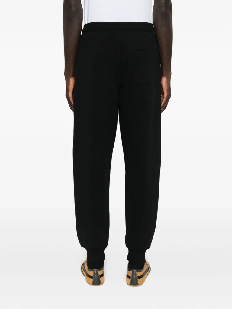 elastic-waistband track pants