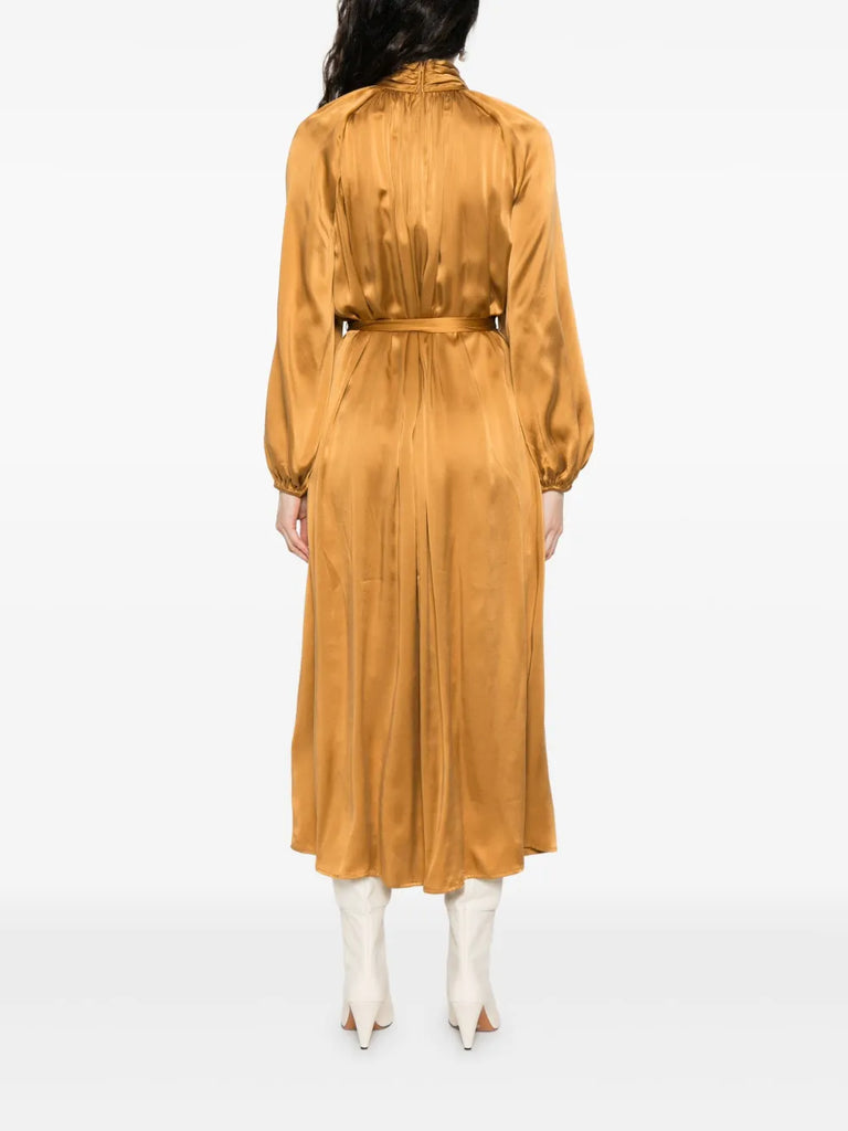 Hypnotic Twist Sheath midi dress