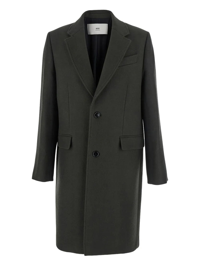 single-breasted coat