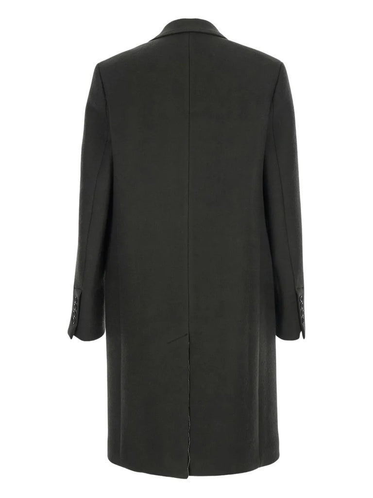 single-breasted coat