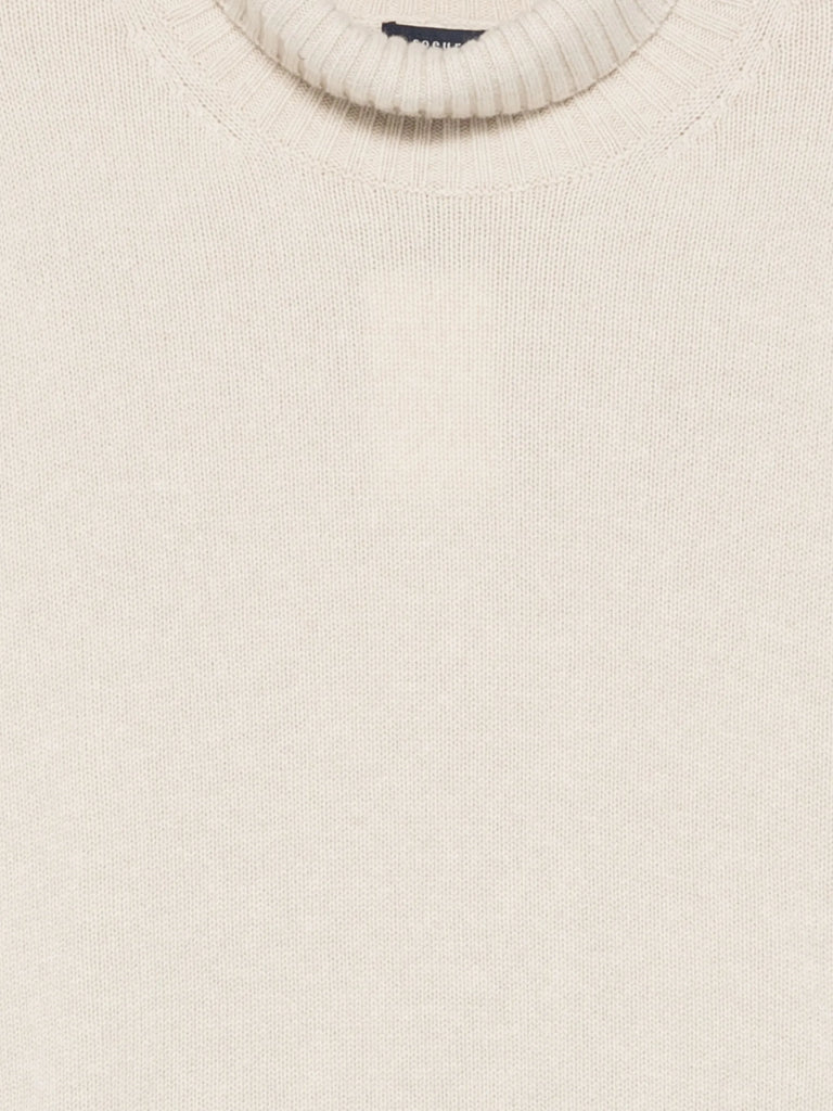 roll-neck wool sweater