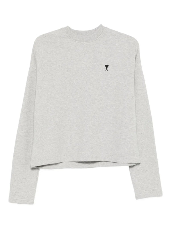 embroidered-logo T-shirt