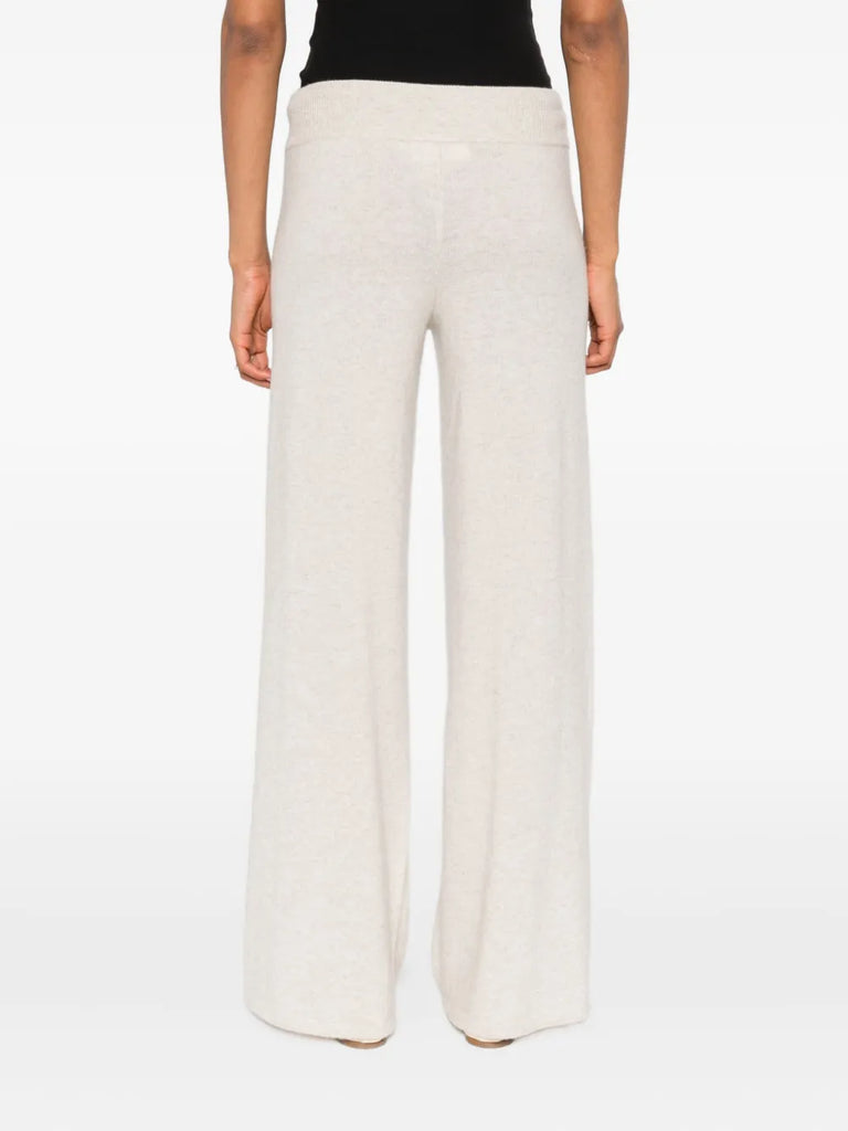 elasticated-waist trousers