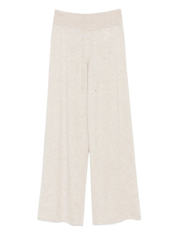 elasticated-waist trousers