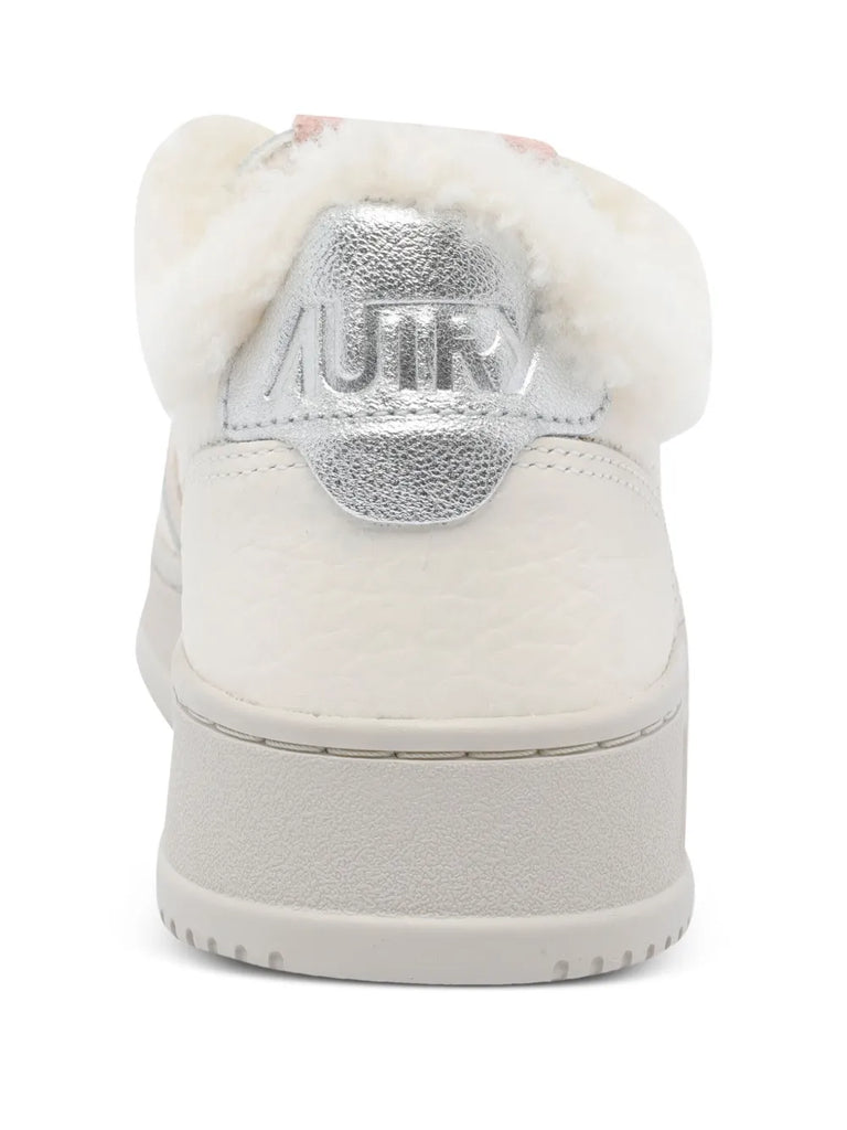 faux-fur Medalist sneakers