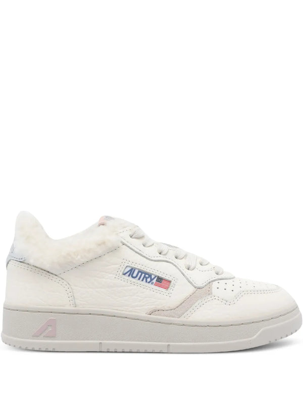 faux-fur Medalist sneakers