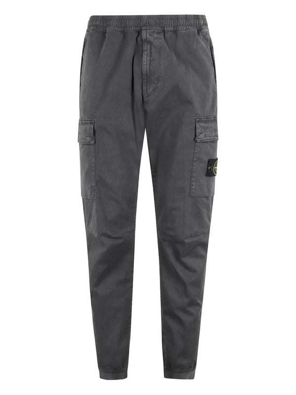 cargo patch-pocket trousers