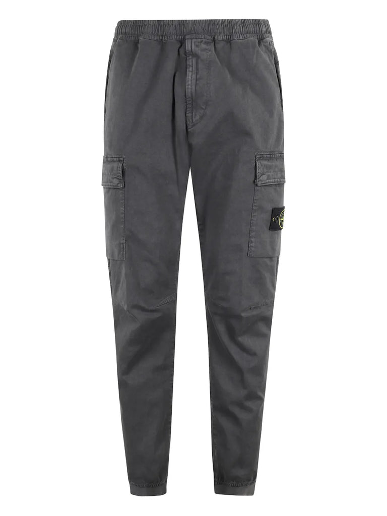 cargo patch-pocket trousers