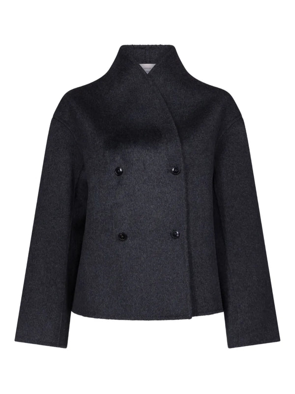 Meyer double-breasted wool-blend jacket