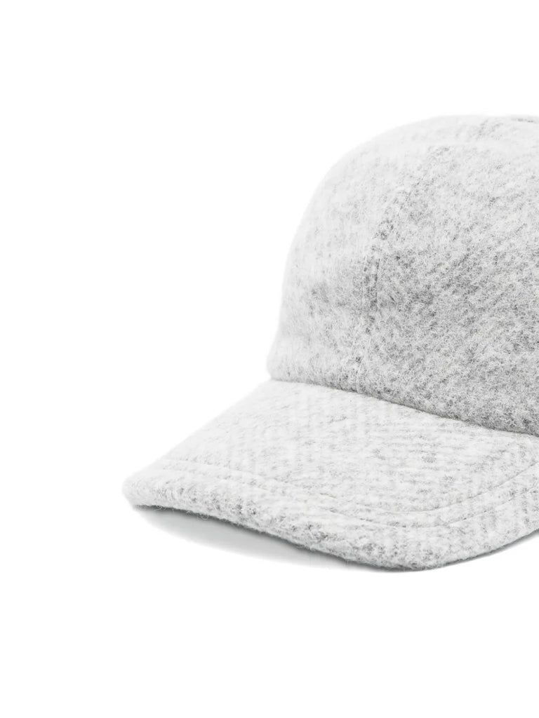 leather-strap baseball cap