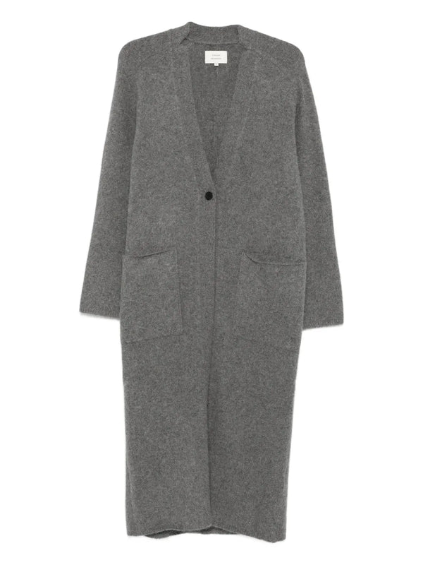 Yak buttoned patch-pocket cardigan