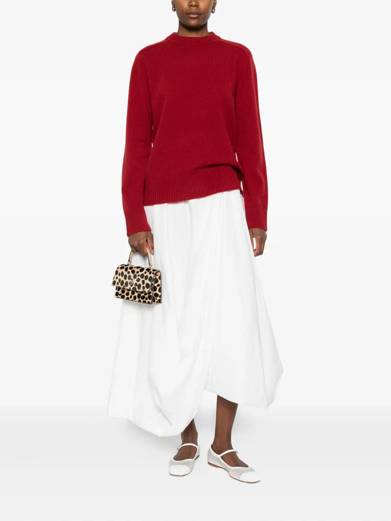 crew-neck cashmere sweater