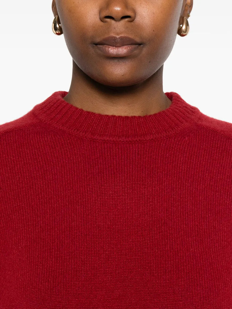 crew-neck cashmere sweater