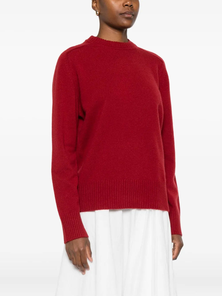 crew-neck cashmere sweater