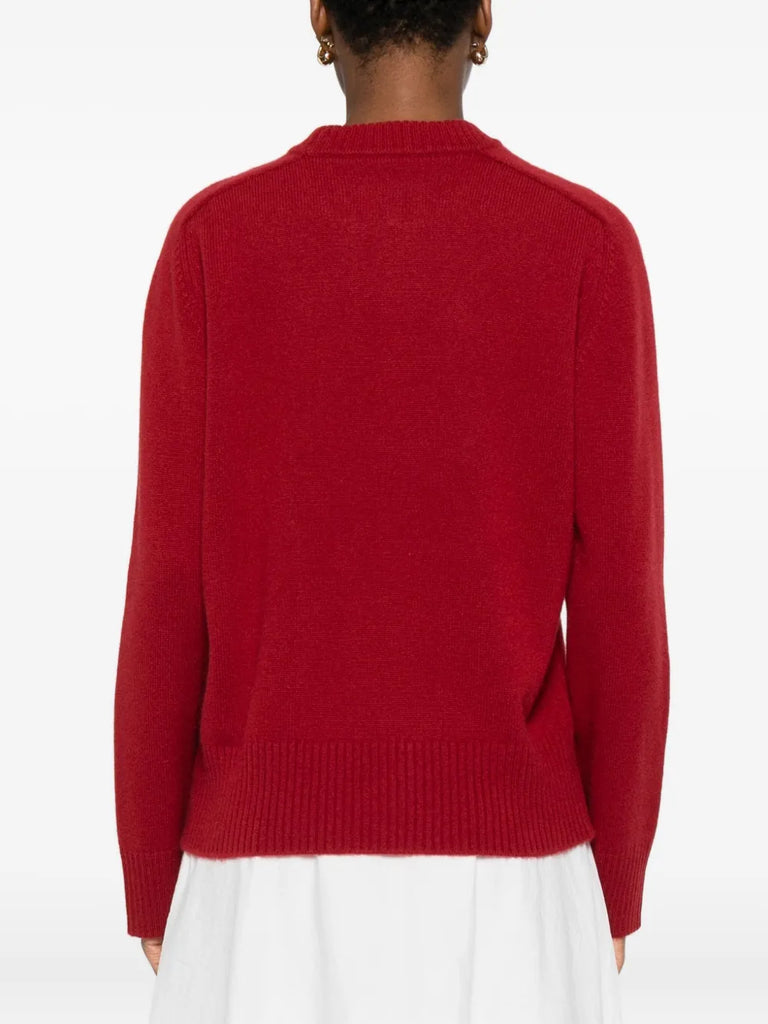 crew-neck cashmere sweater