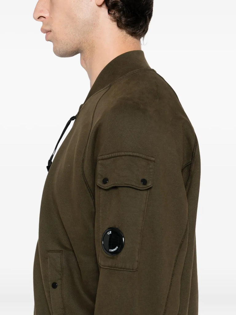 fleece bomber jacket
