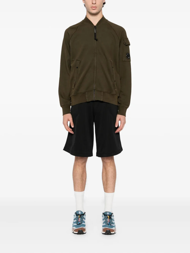 fleece bomber jacket