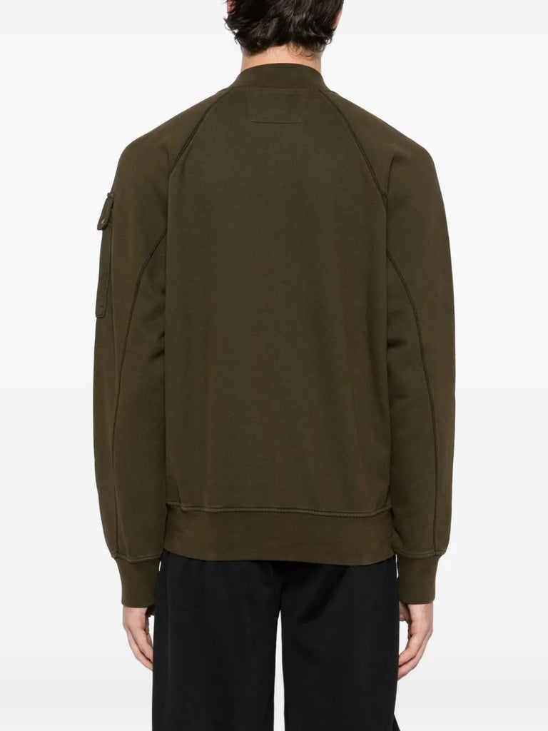 fleece bomber jacket