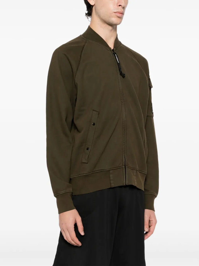 fleece bomber jacket
