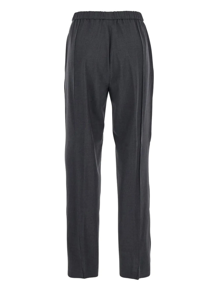 Gubbio wool zip-fly trousers