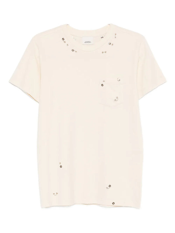 Yezra embellished T-shirt