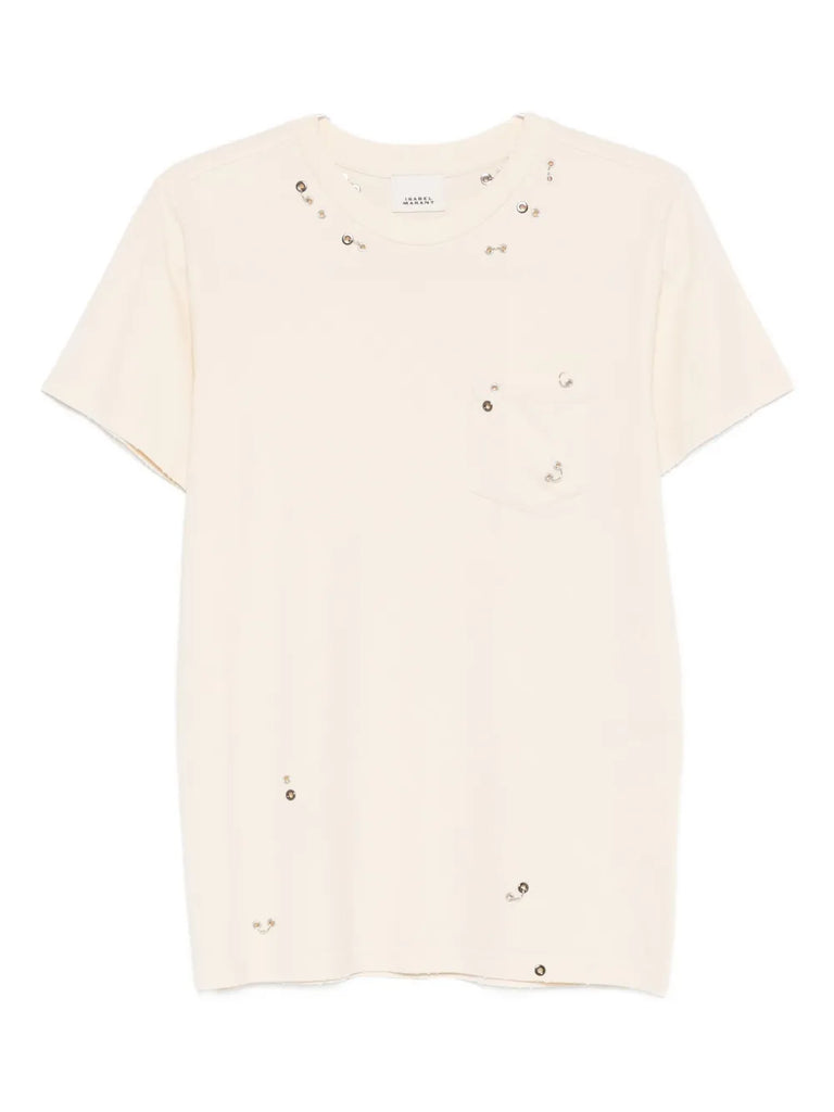 Yezra embellished T-shirt