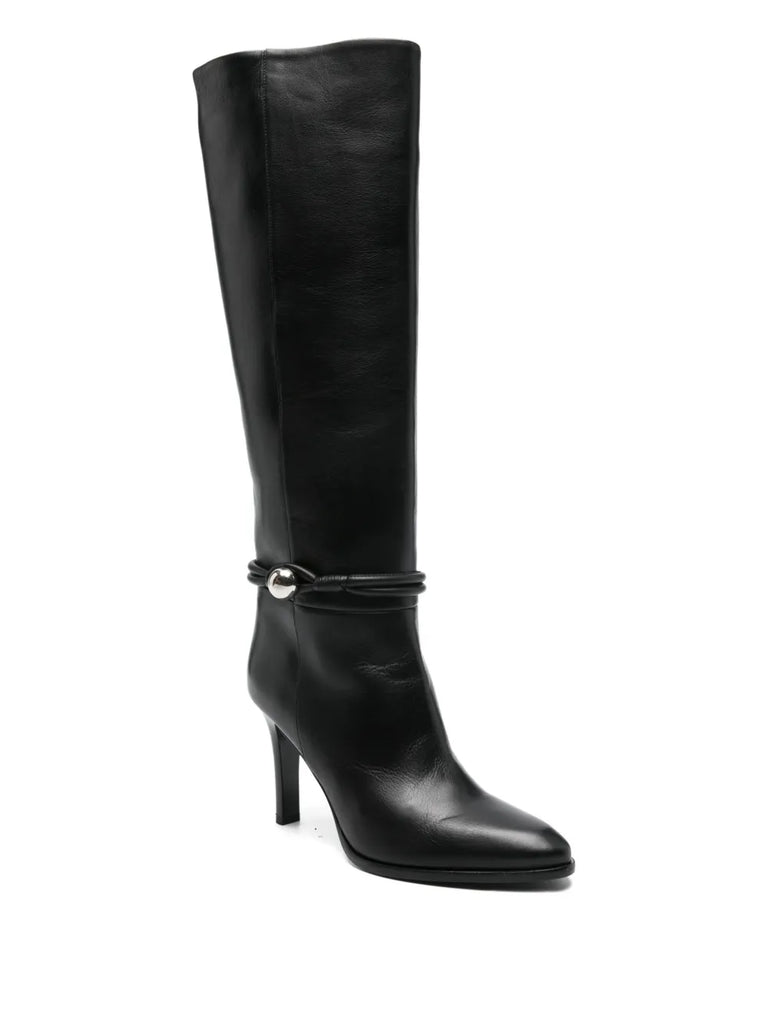 ieva button high boots