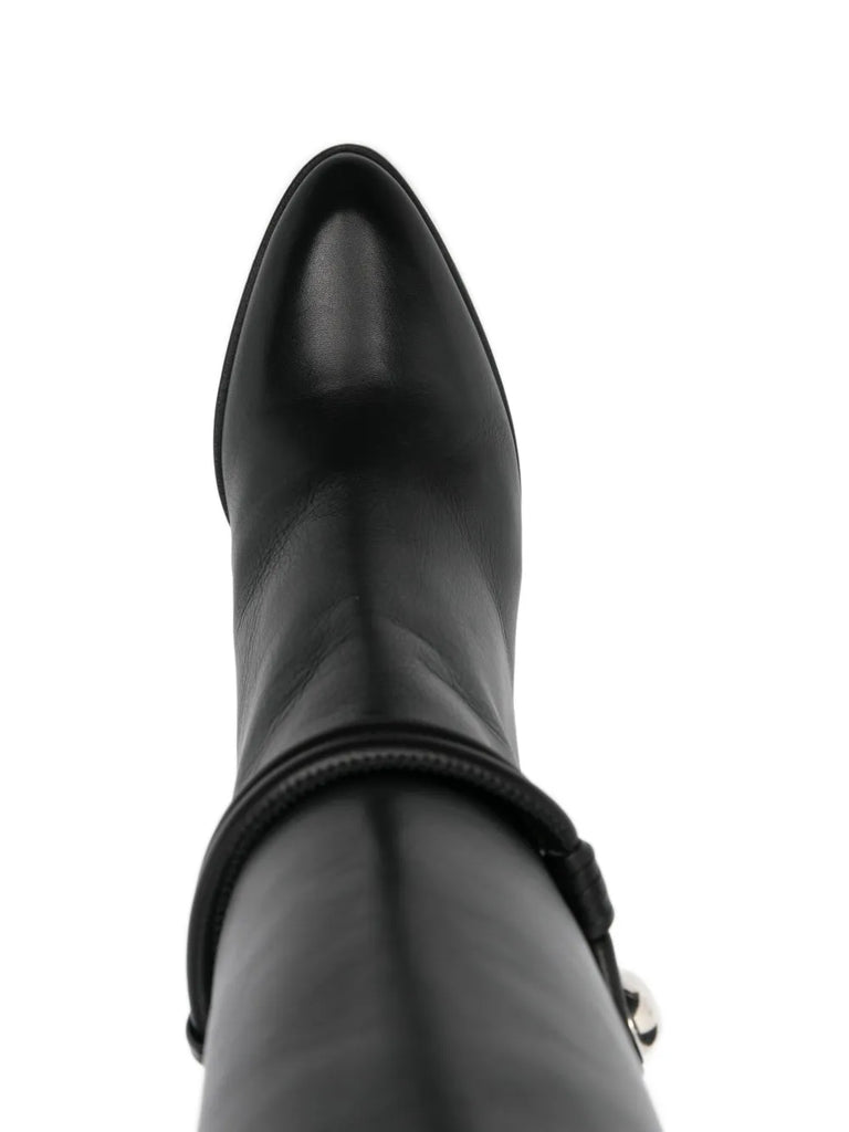 ieva button high boots