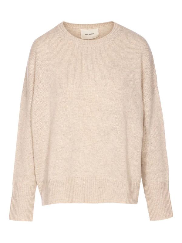 crew-neck cashmere sweater