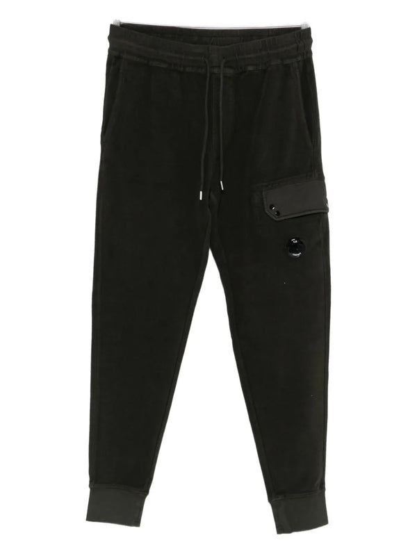 cargo-pocket track pants