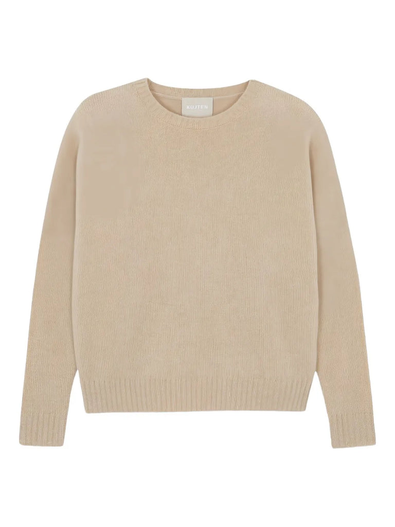 crew-neck cashmere sweater