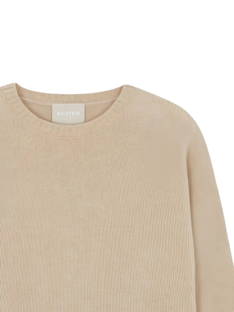 crew-neck cashmere sweater
