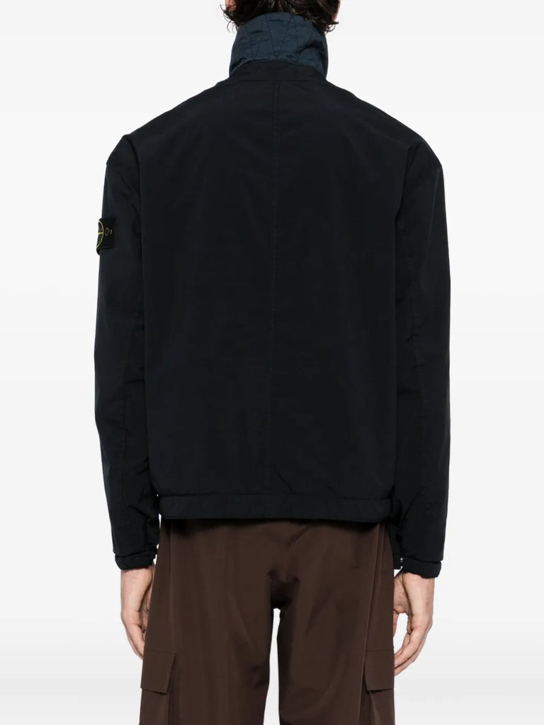 logo-patch jacket