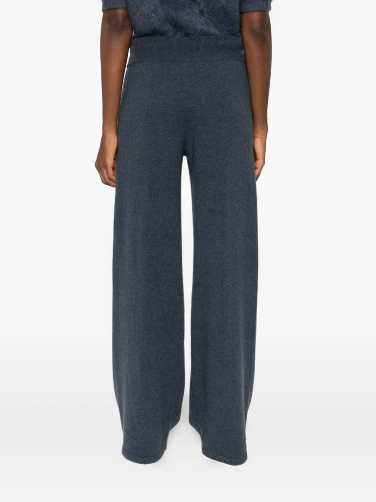cashmere drawstring trousers